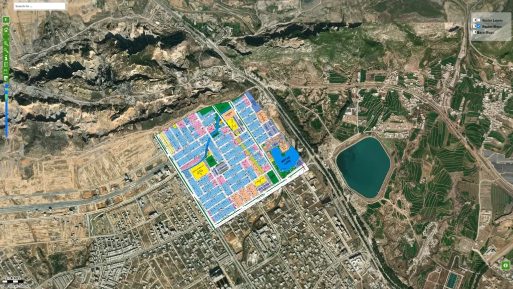 B-17-Block-A-Islamabad-Map