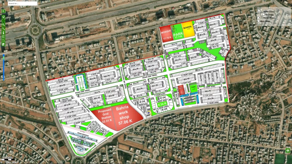 Bahria-Town-Phase-8-Sector-C-Rawalpindi-Map