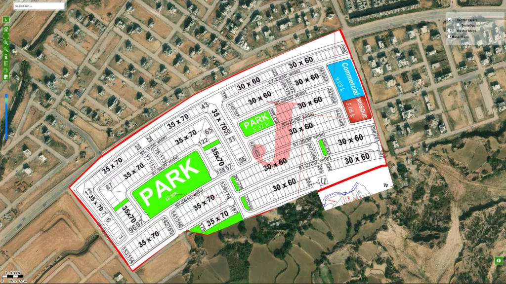 Bahria-Town-Phase-8-Sector-J-Rawalpindi-Map