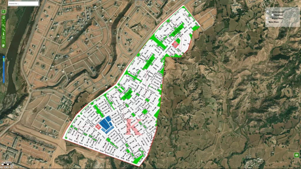 Bahria-Town-Phase-8-Sector-K-Rawalpindi-Map