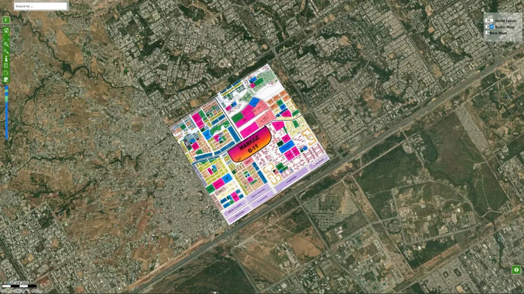 G-11-Islamabad-Map