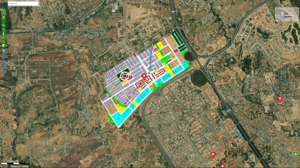 Mumtaz-City-Rawalpindi-Map