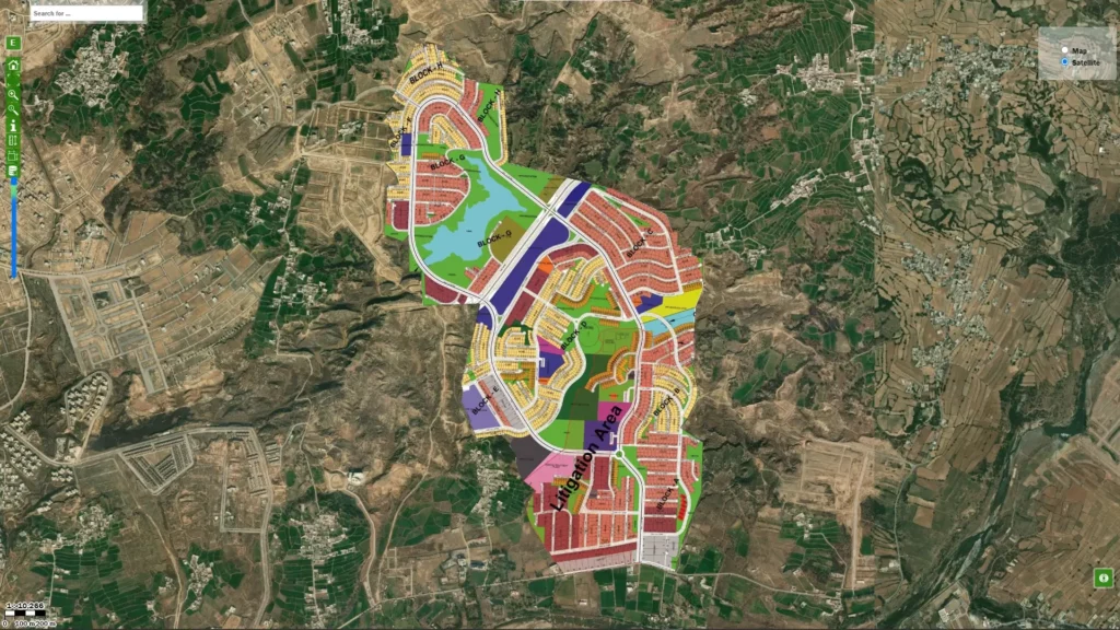 Overseas Pakistanis Foundation Islamabad Map