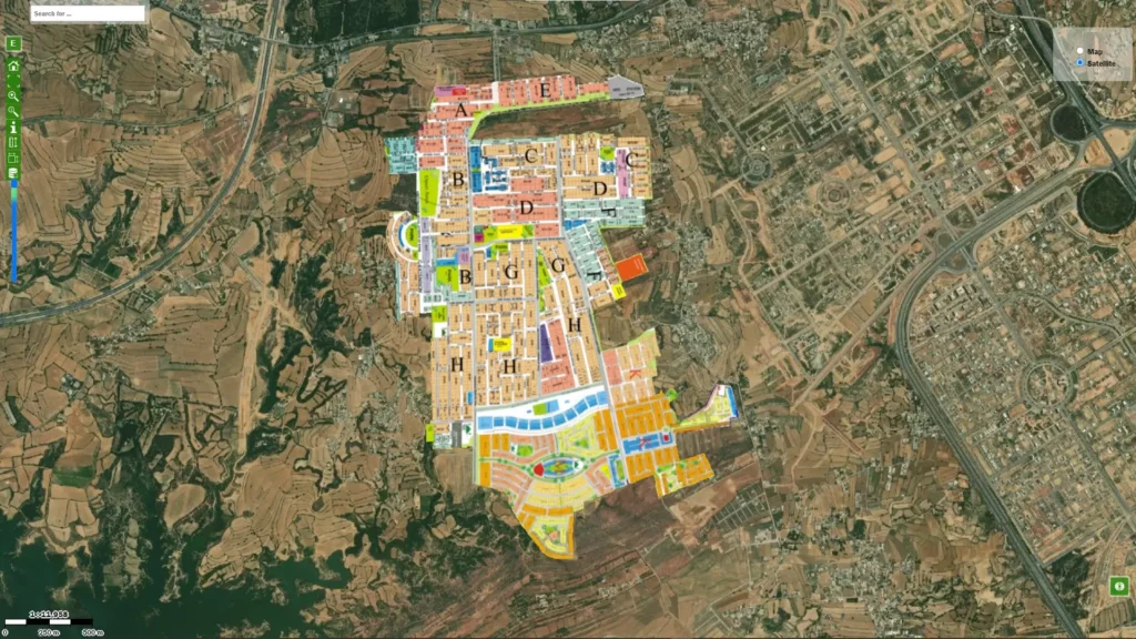 PECHS-Islamabad-Map