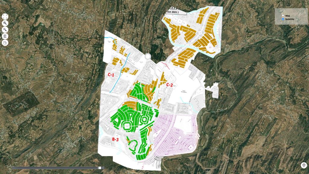 DHA Phase 6 Map