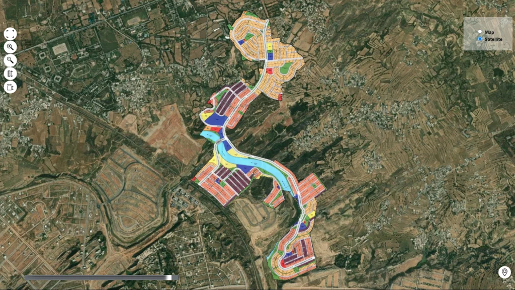 NHF Housing Society Map