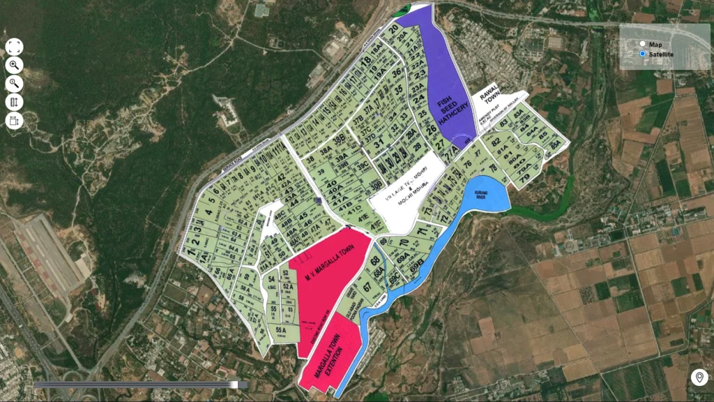 Orchard Scheme Map