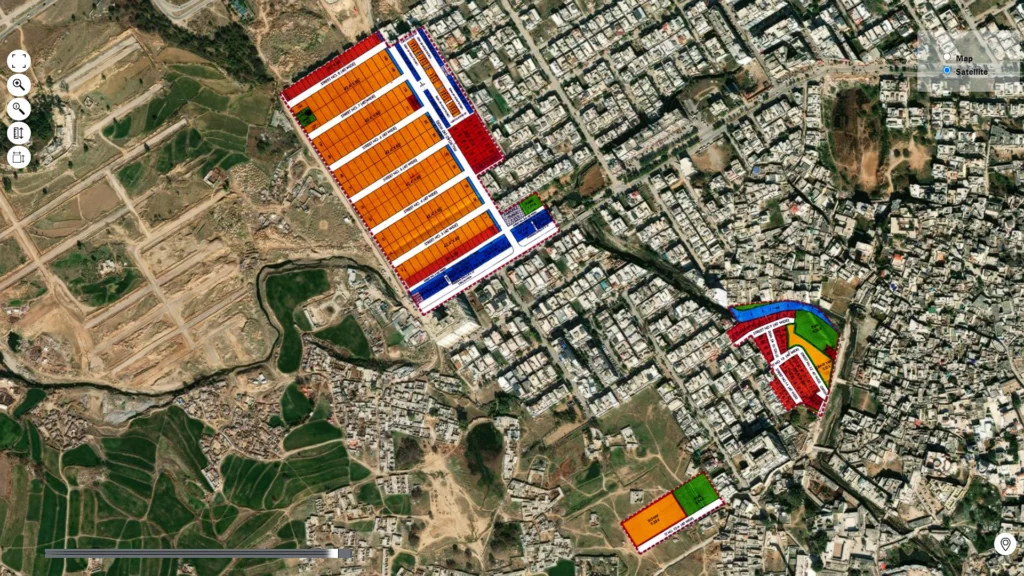 PMCHS E-11 Map