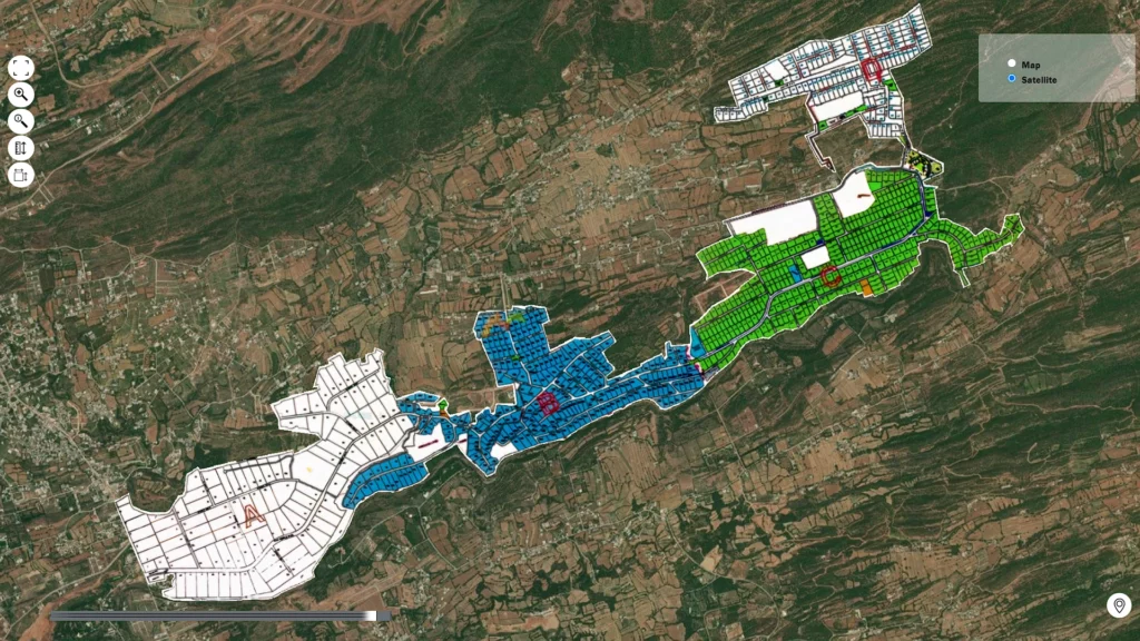 Pakistan Naval Farms Map