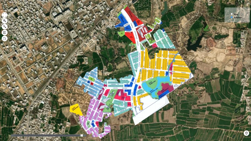 Paradise City Map