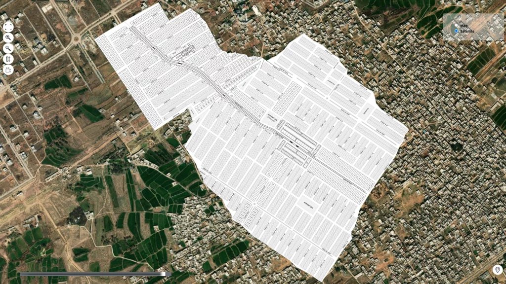 Roshan Pakistan Housing Scheme E-16 Islamabad Map