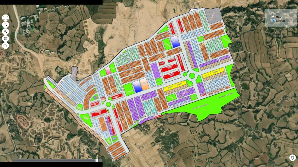 Silver City Map