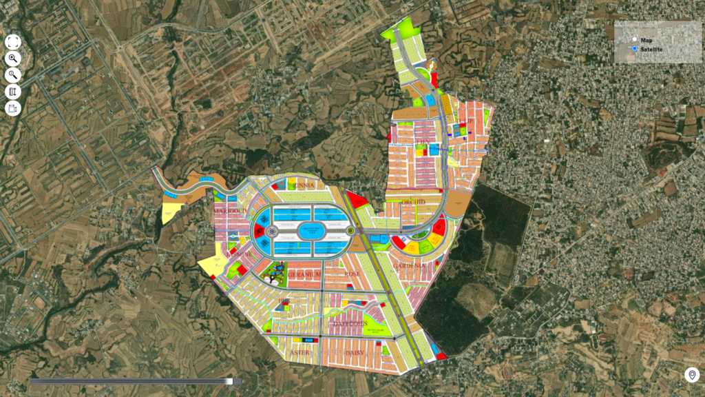 Taj-Residencia-Map