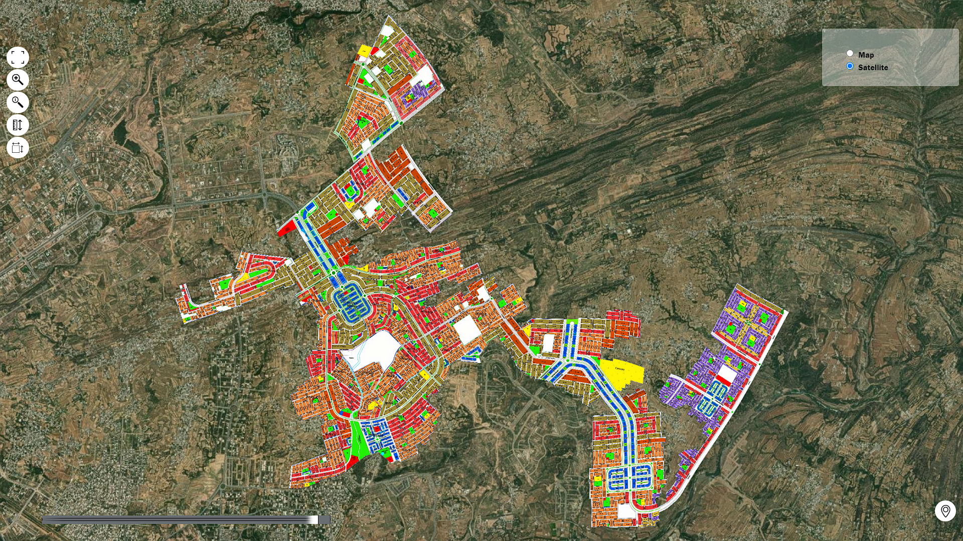 Gulberg-Residencia-Islamabad-Map